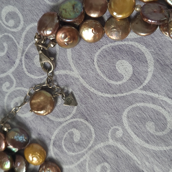 Vintage Silpada Multi-Strand Pearl Necklace - Picture 4 of 4